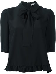 блузка с бантом Red Valentino