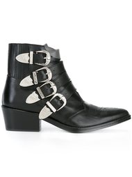 buckled ankle boots Toga