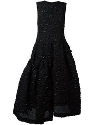 фактурное платье с асимметричным подолом Simone Rocha