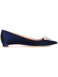 embellished ballerina shoes Rupert Sanderson