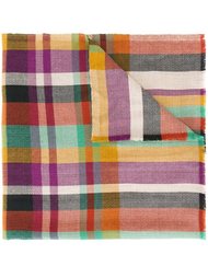 checked pattern scarf Etro