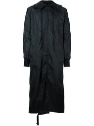 zipped hooded raincoat Unravel