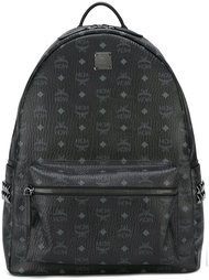 logo print backpack MCM