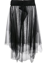 asymmetric tulle skirt Y's
