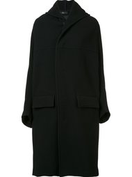 oversized hooded coat Y's