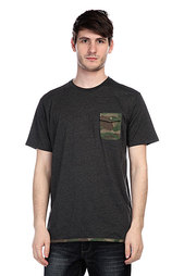 Футболка DC Spaceport Crew Black Heather