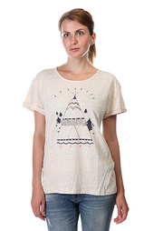 Футболка женская Roxy Boyfriendtee J Tees Metro Heather
