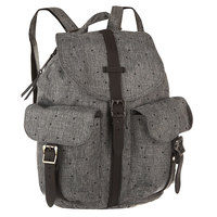 Рюкзак городской женский Herschel Dawson Scattered Raven Crosshatch/Black