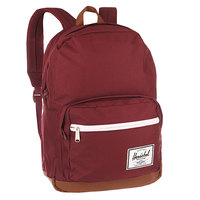 Рюкзак городской Herschel Pop Quiz Windsor Wine/Tan Synthetic Leather