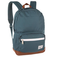 Рюкзак городской Herschel Pop Quiz Mid Volume Indian Teal/Tan Synthetic Leather
