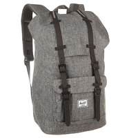 Рюкзак туристический Herschel Little America Raven Crosshatch/Black Rubber/3m Insert