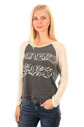 Лонгслив Roxy Tubebamboostrp True Black