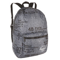 Рюкзак городской Herschel Packable Daypack Raven Crosshatch Site