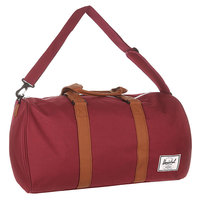 Сумка спортивная Herschel Novel Windsor Wine/Tan Synthetic Leather