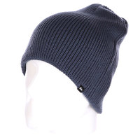 Шапка носок Quiksilver Routine Beanie Dark Denim