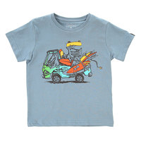 Футболка детская Quiksilver Ssclastehappyda Captains Blue