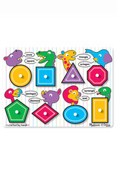 Мои первые пазлы Формы Melissa &amp; Doug