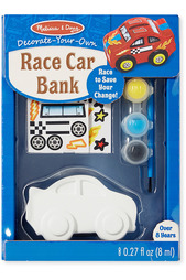 Раскрась копилку-машинку Melissa &amp; Doug