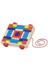 Конструктор в тележке Melissa &amp; Doug