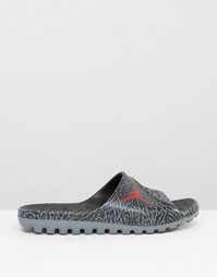 Черные шлепанцы Nike Air Jordan Superfly 842400-015 - Черный