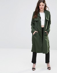 Тренч Poppy Lux Willette Duster - Хаки