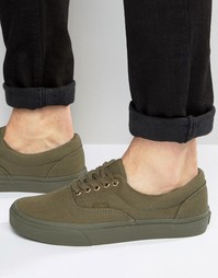 Зеленые парусиновые кеды Vans Era V003Z5JRQ - Зеленый