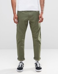 Зеленые чиносы с 5 карманами Nike SB Ftm 685949-222 - Зеленый