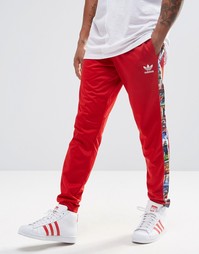 Спортивные штаны adidas Originals AY7766 - Красный