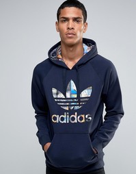 Худи adidas Originals BTS AY7795 - Синий