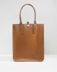 Сумка-тоут The Leather Satchel Company - Chestnut brown