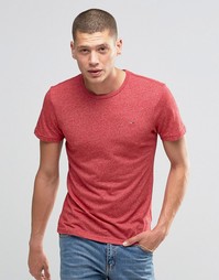 Футболка из хлопкового трикотажа Tommy Hilfiger Denim Basic - Красный