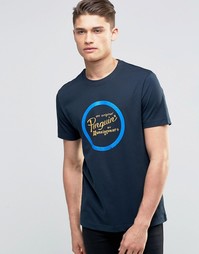 Футболка с логотипом Original Penguin - Темно-синий