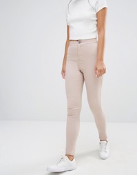 Boohoo High Waist Super Skinny Jean - Мокка