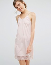 Платье-майка с кружевной тесьмой Vero Moda - Blush