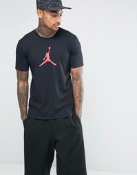 Черная футболка Nike Jordan Jumpan 801051-010 - Черный