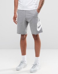 Серые шорты Nike GX 836277-091 - Серый