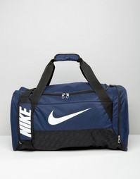Синяя сумка Nike Brasilia 6 BA4829-401 - Синий