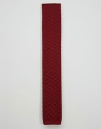 Вязаный галстук Noose &amp; Monkey - Красный