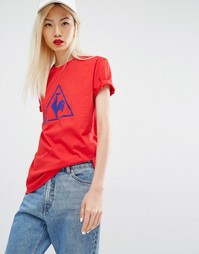 Футболка с логотипом Le Coq Sportif - Красный