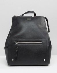Структурированный рюкзак на молнии с карманами по бокам ALDO - Черный