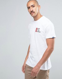 Белая футболка Vans Off The Wall V5Y0WHT - Белый