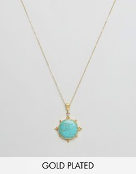 Ожерелье с полудрагоценным камнем Ottoman Hands