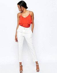 Брюки с завязкой на талии Glamorous - Белый