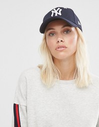 Кепка с вышитыми звездами New Era 9Forty - Темно-синий