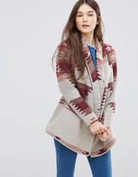 Пальто-кардиган с принтом Only - Мульти