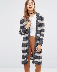 Кардиган в полоску Free People Free Spirit - Индиго микс