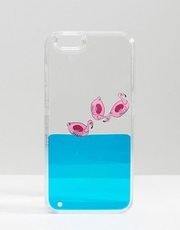 Чехол для iPhone 6/6s с жидкостью и фламинго Skinnydip - Мульти