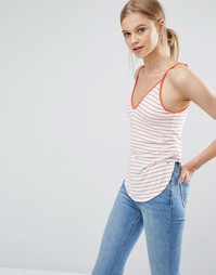 Топ в полоску с бретельками накрест сзади Abercrombie &amp; Fitch - 130