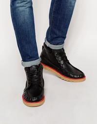 Высокие мокасины Firetrap New England - Черный