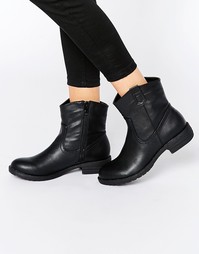 Ботильоны в стиле вестерн Pieces Psuriel - Черный